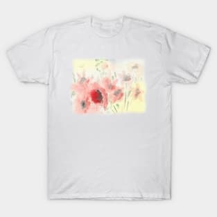 Yellow and Pink Flowers! T-Shirt